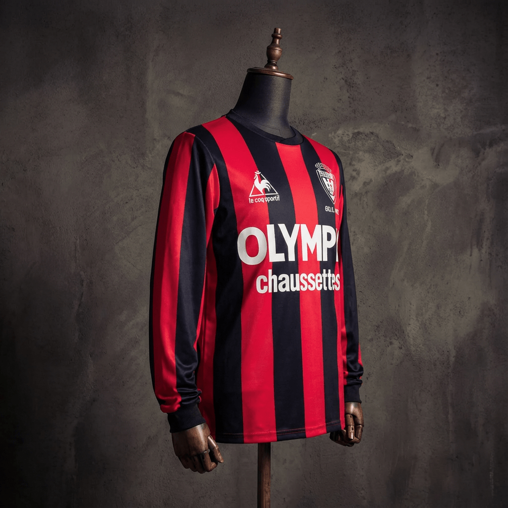 Camisa Nice Retrô Manga Longa 77/78