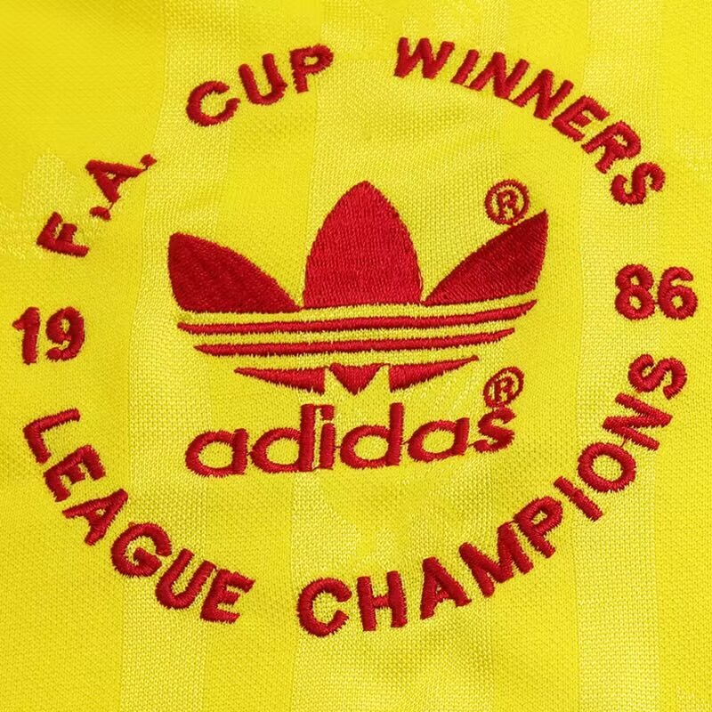 Camisa Liverpool Retrô Manga Longa 1986