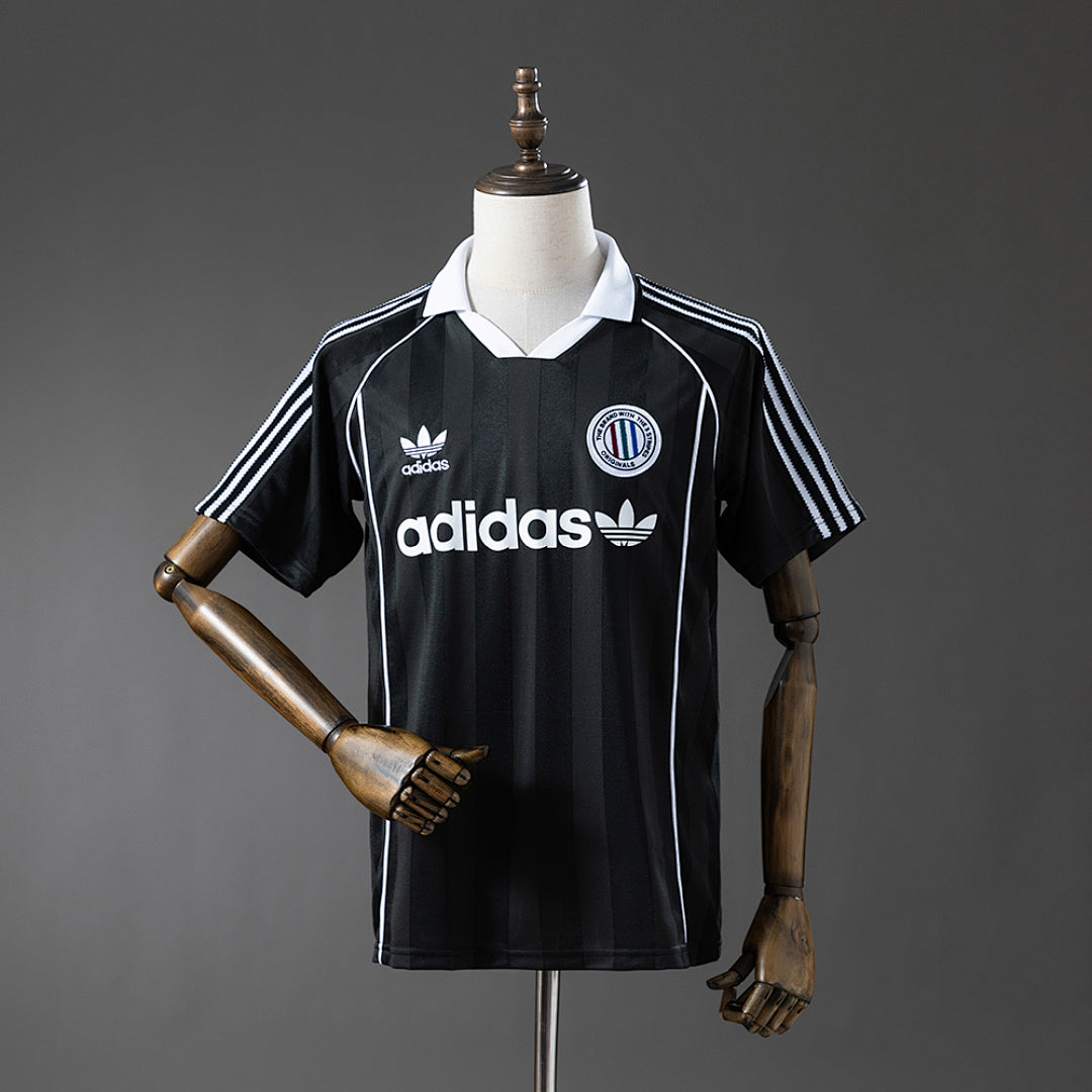 Camisa Originals Retrô Three Stripes Preta Xxl7