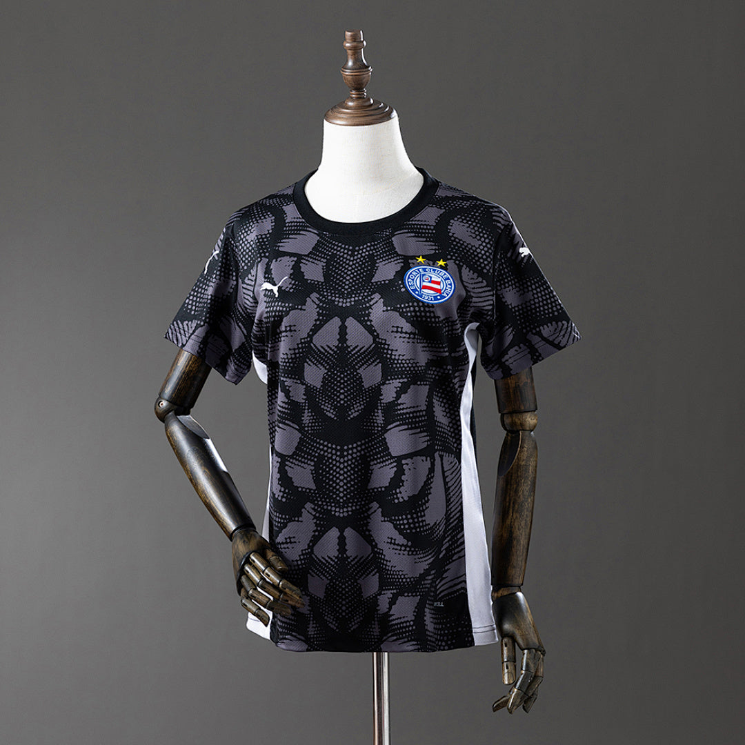 Camisa Bahia Goleiro Preta 25/26 Feminina