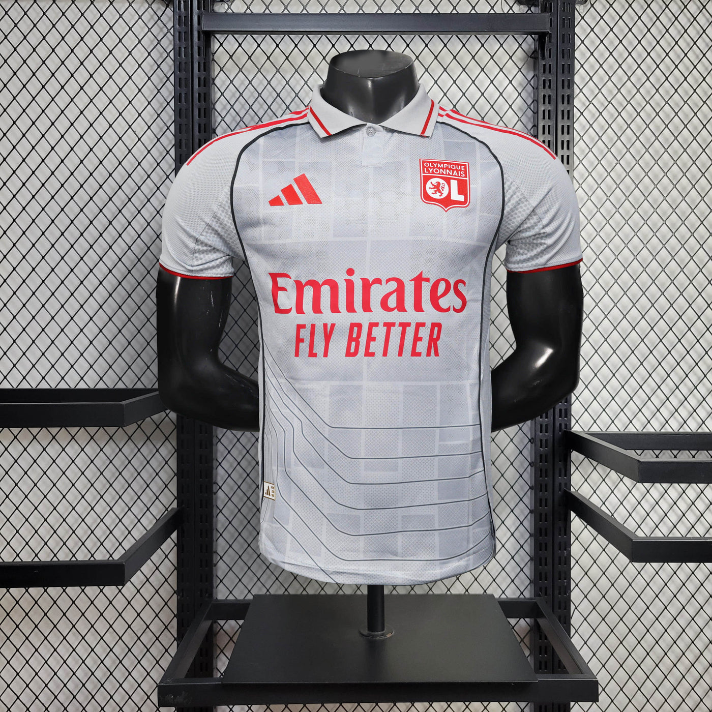 Camisa Olympique Lyon Away Jogador 25/26