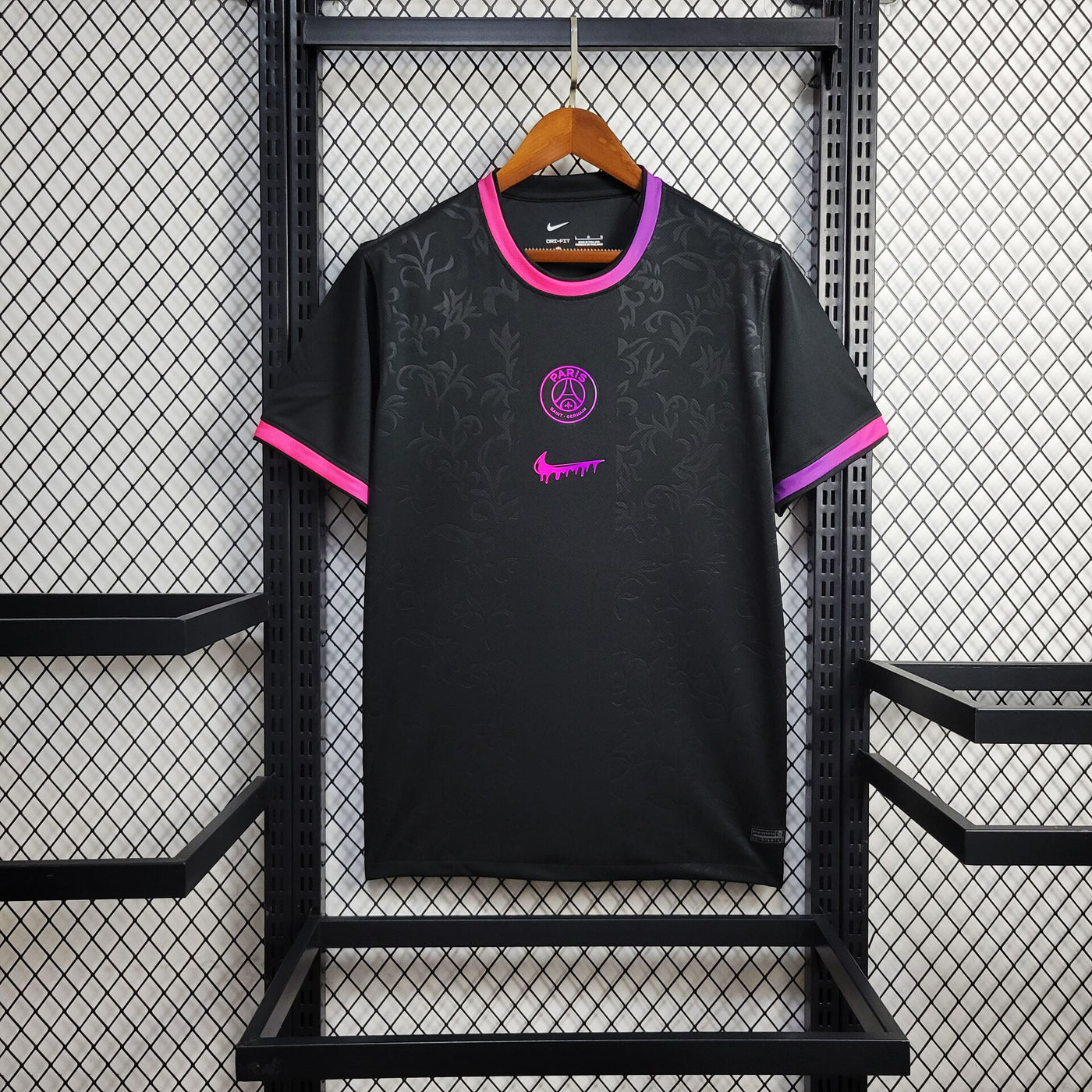 Camisa Paris Saint-Germain Preta 24/25