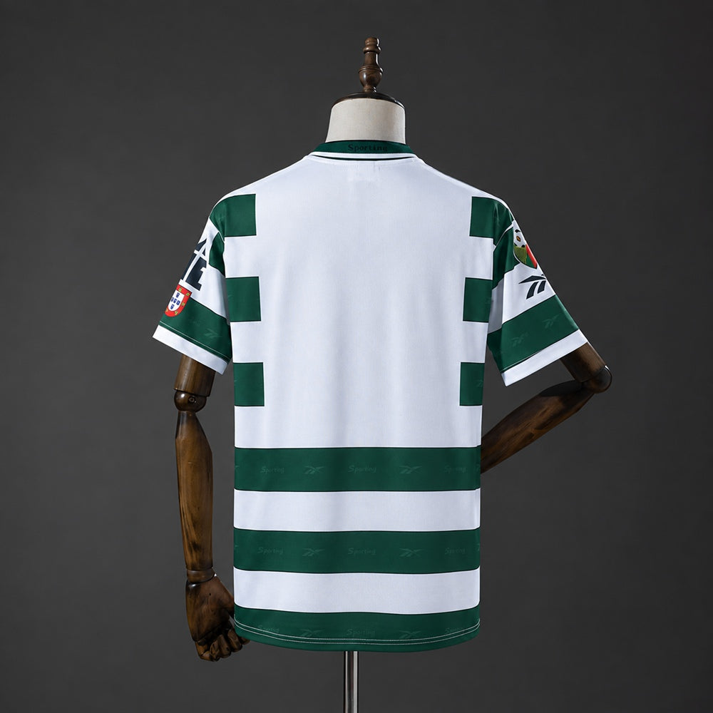 Camisa Sporting Cp Home Retrô Xxl2 00/01