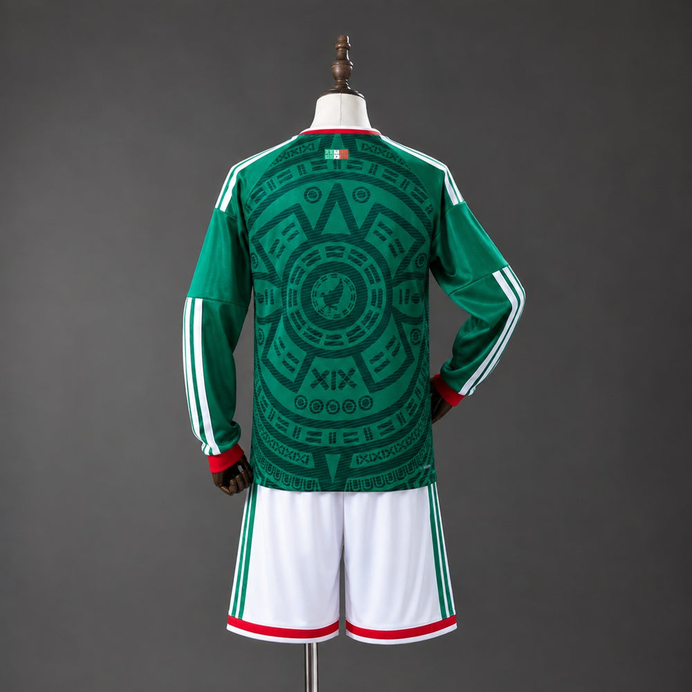 Kit Infantil México Manga Longa 2026
