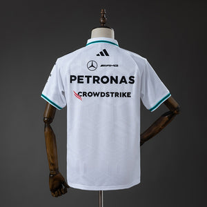 Camisa Mercedes Amg Petronas F1 Branca Polo 5xl8 2026