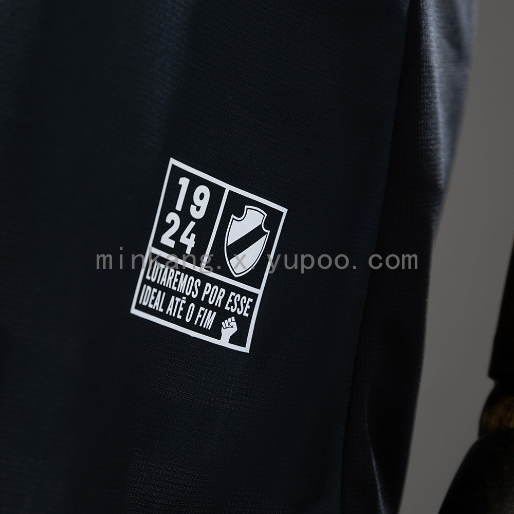 Camisa Vasco Pré-jogo Pré-jogo Preta 24/25 Feminina