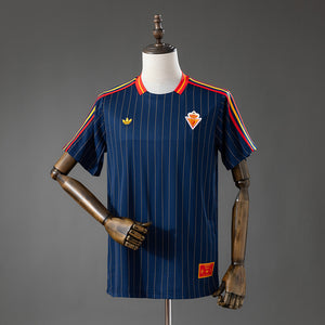 Camisa Espanha Azul Azul Marinho