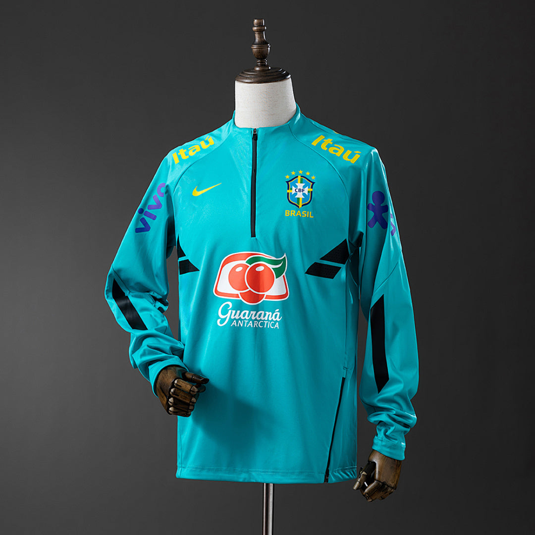 Camisa Brasil Treino Azul 22/23