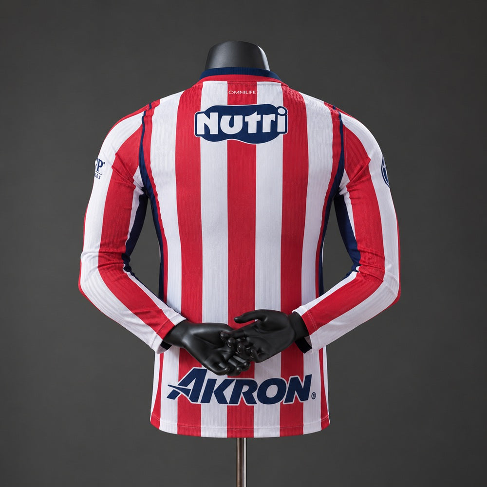 Camisa Chivas Guadalajara Home Long Sleeved 3xl2 26/27