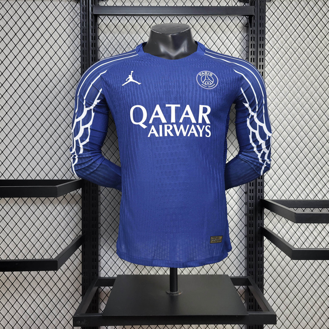 Camisa Paris Saint-Germain Home Manga Longa Jogador 24/25