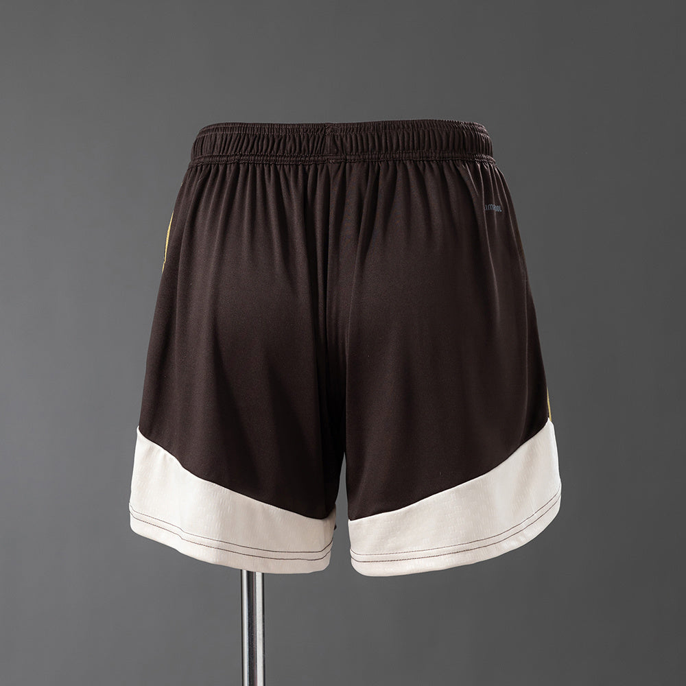 Short Flamengo Marrom 26/27 Feminina