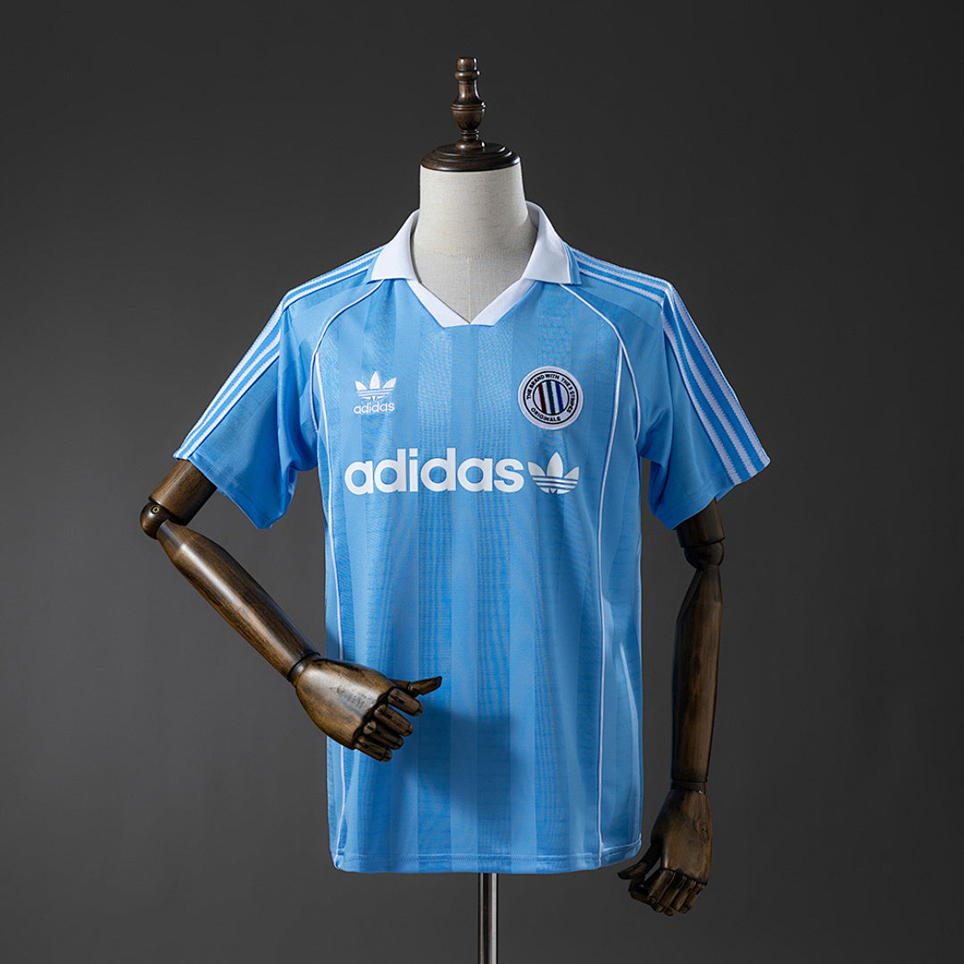 Camisa Originals Retrô Three Stripes Light Azul Xxl7