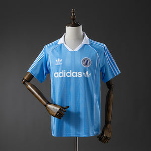 Camisa Originals Retrô Three Stripes Light Azul Xxl7