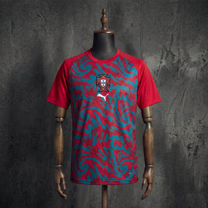 Camisa Portugal Treino Vermelha 2026