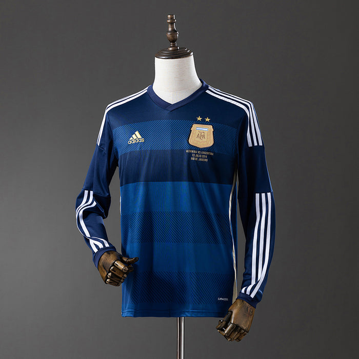 Camisa Argentina Retrô Manga Longa 2014