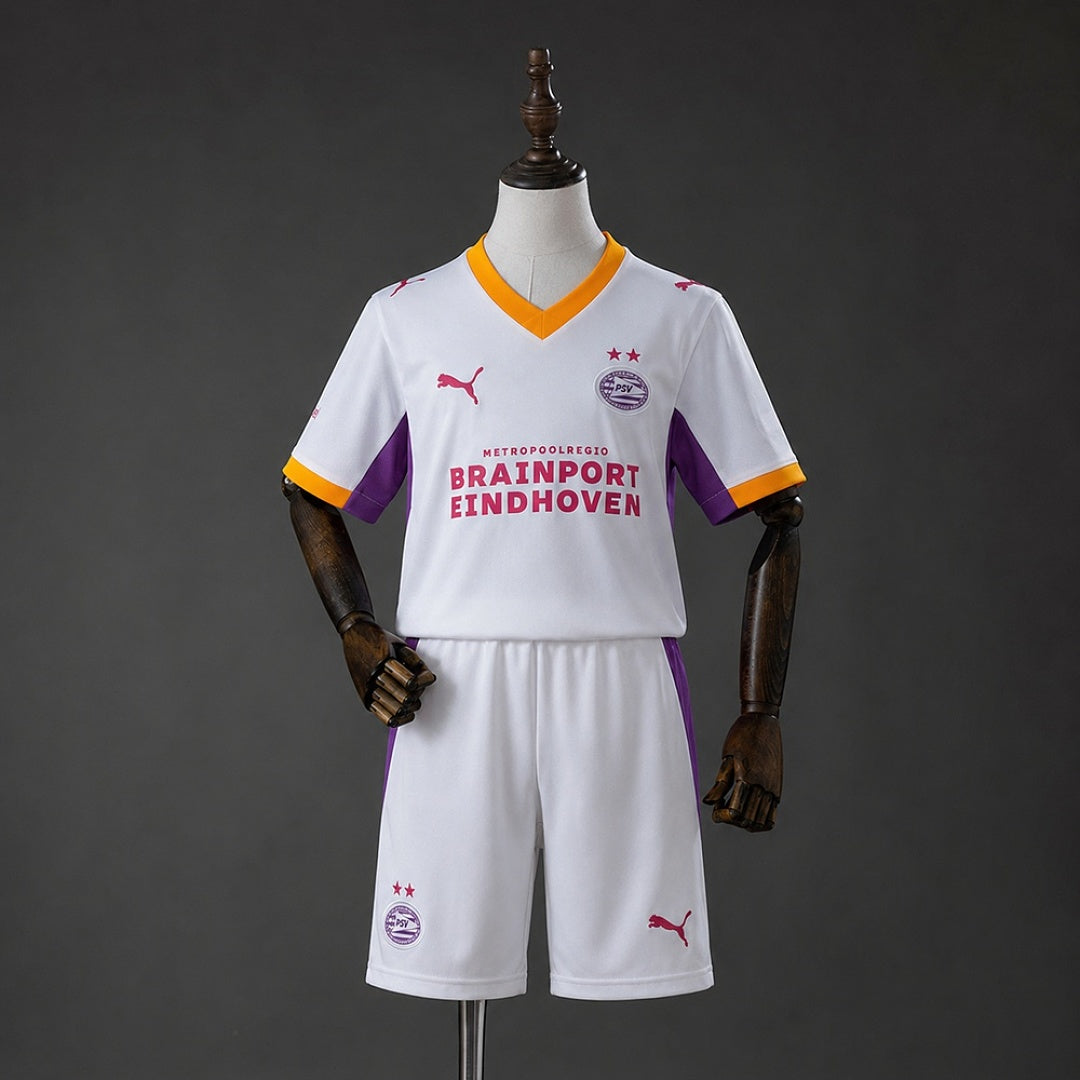 Camisa Psv Eindhoven Away Kit Infantil 16 282 26/27