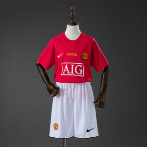 Kit Infantil Manchester United 07/08