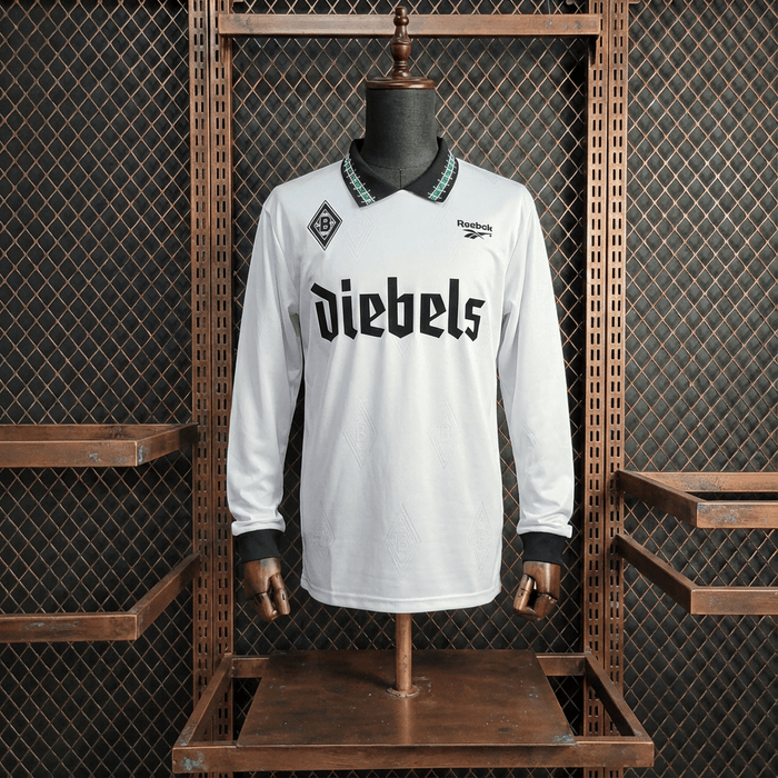 Camisa Borussia Monchengladbach Retrô Manga Longa 95/96