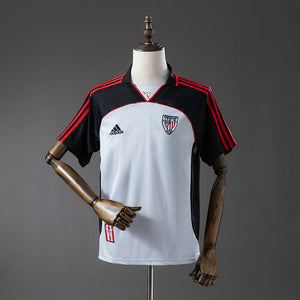 Camisa Athletic Bilbao Retrô 02/03