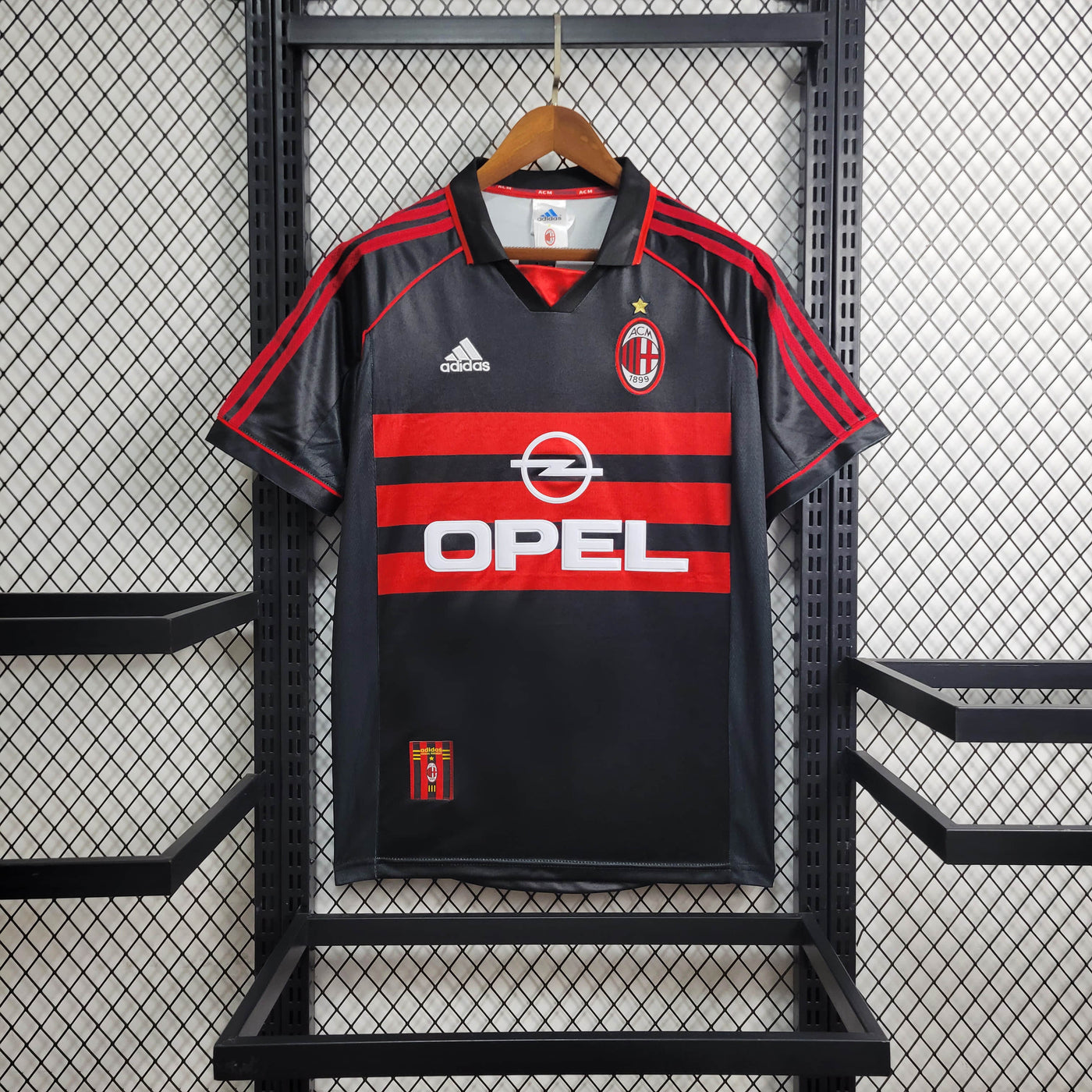 Camisa AC Milan Retrô 1998