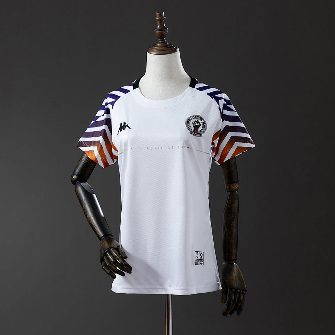 Camisa Vasco Pré-jogo Pré-jogo Branca 24/25 Feminina