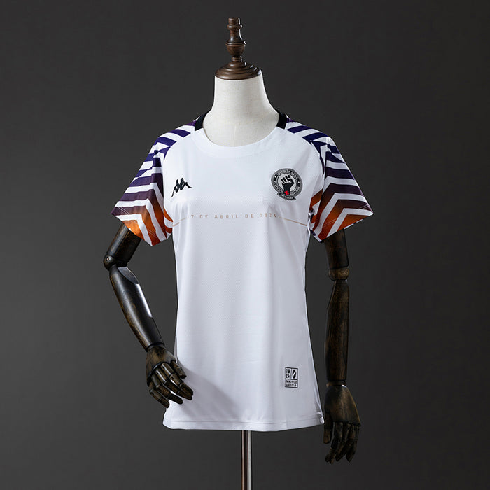 Camisa Vasco Pré-jogo Pré-jogo Branca 24/25 Feminina