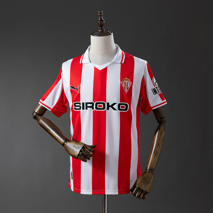Camisa Sporting Gijon Home 4xl9 25/26