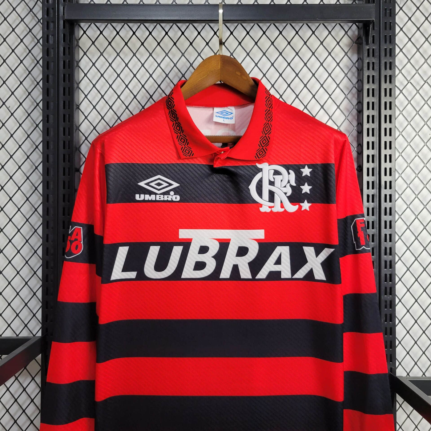 Camisa Flamengo Retrô Manga Longa 94/95