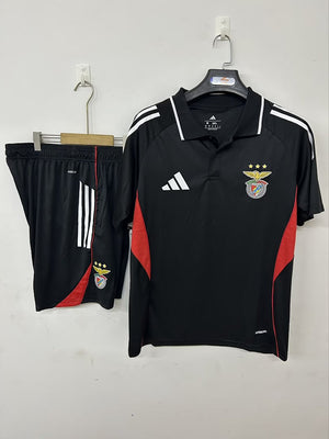 Camisa Polo Benfica Treino Suit Preta 3xl2 25/26