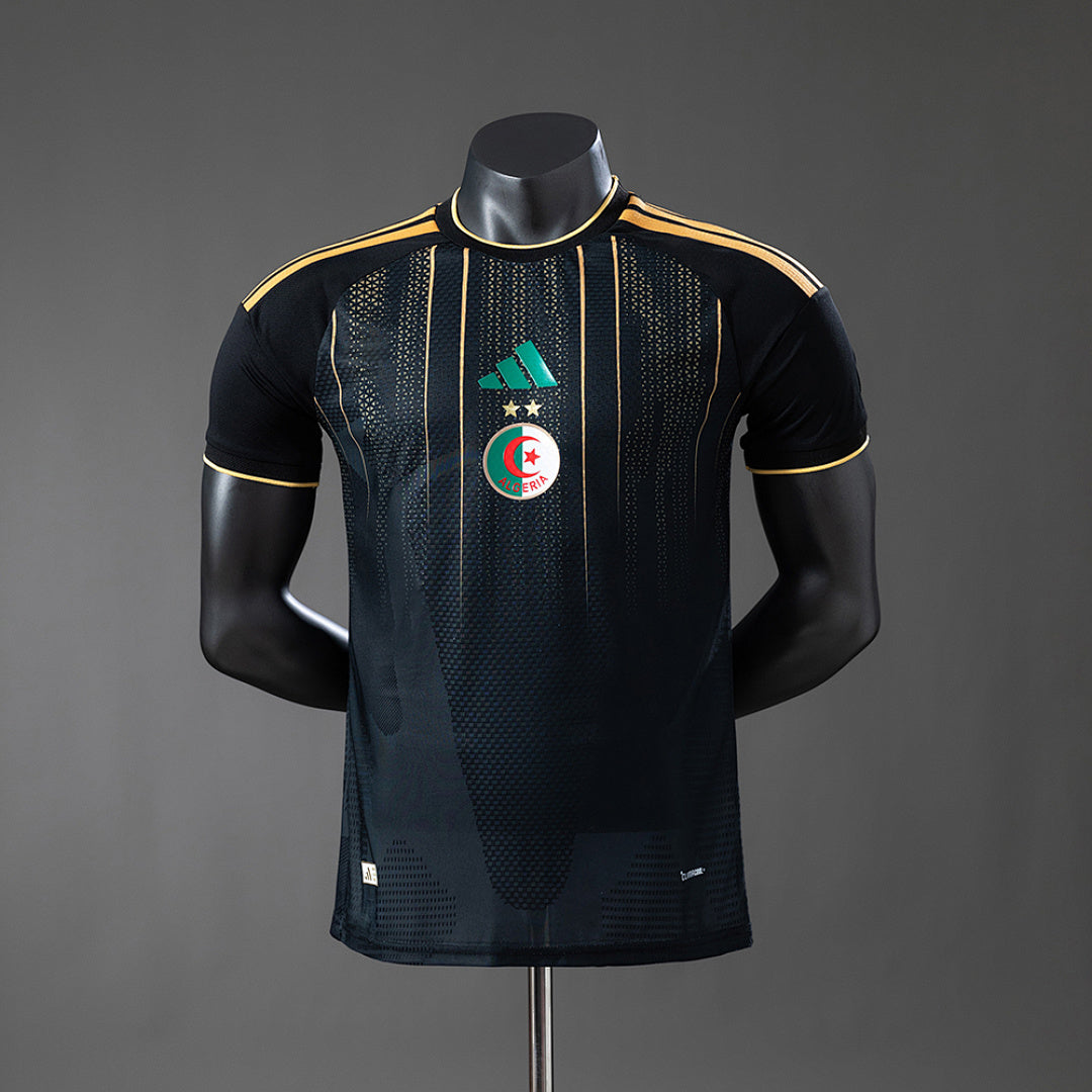 Camisa Argélia Preta Versão Jogador 2026