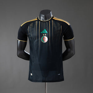 Camisa Argélia Preta Versão Jogador 2026