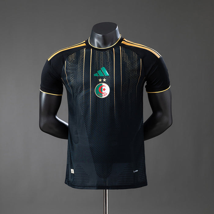 Camisa Argélia Preta Versão Jogador 2026