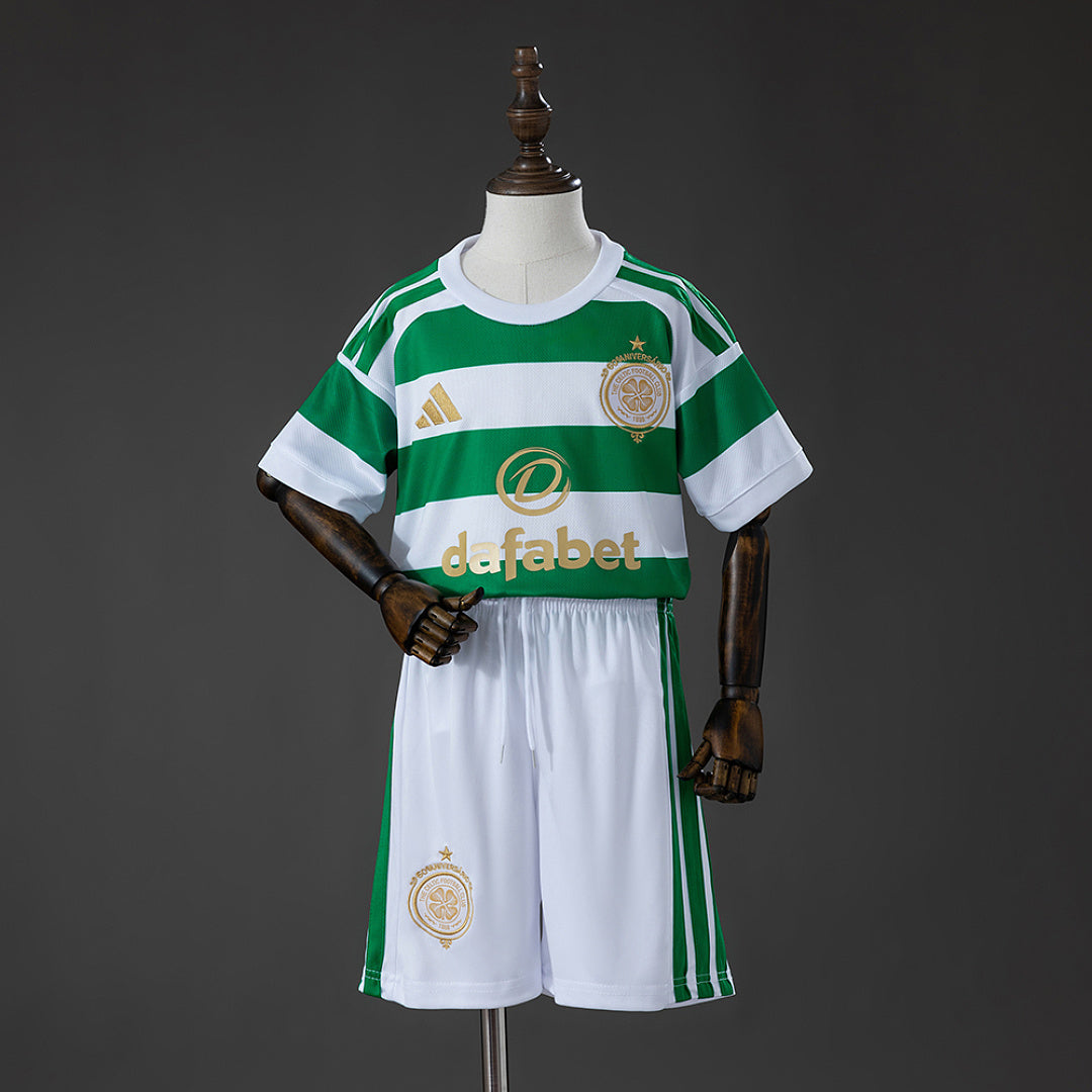 Camisa Celtic Home Kit Infantil : 16 2811 26/27