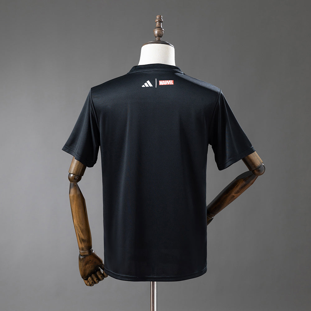 Camisa Real Madrid Pré-jogo Pré-jogo Preta 25/26