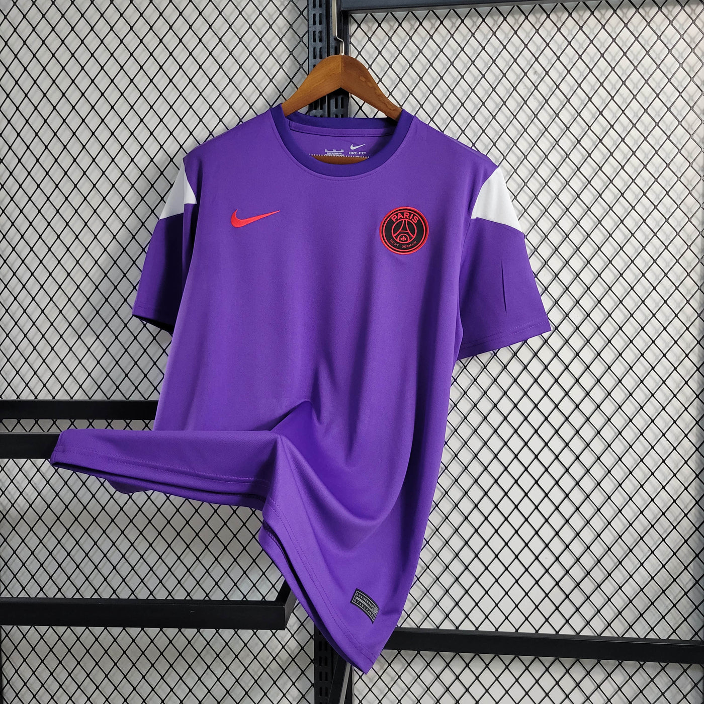 Camisa Paris Saint-Germain Treino Roxa 23/24