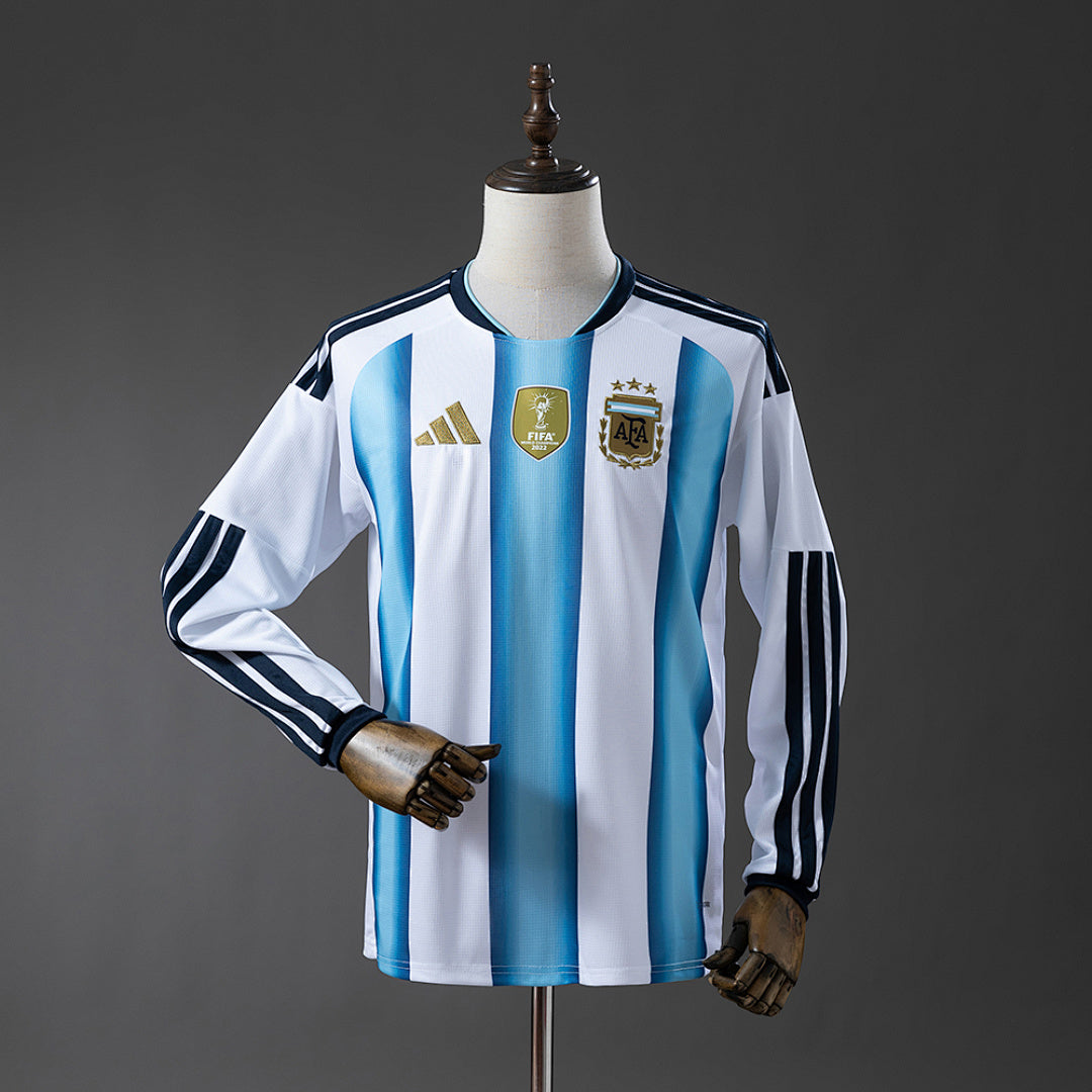 Camisa Argentina Home Manga Longa 2026