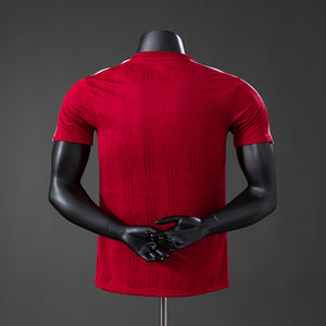 Camisa Alemanha Treino Vermelha Versão Jogador 2026