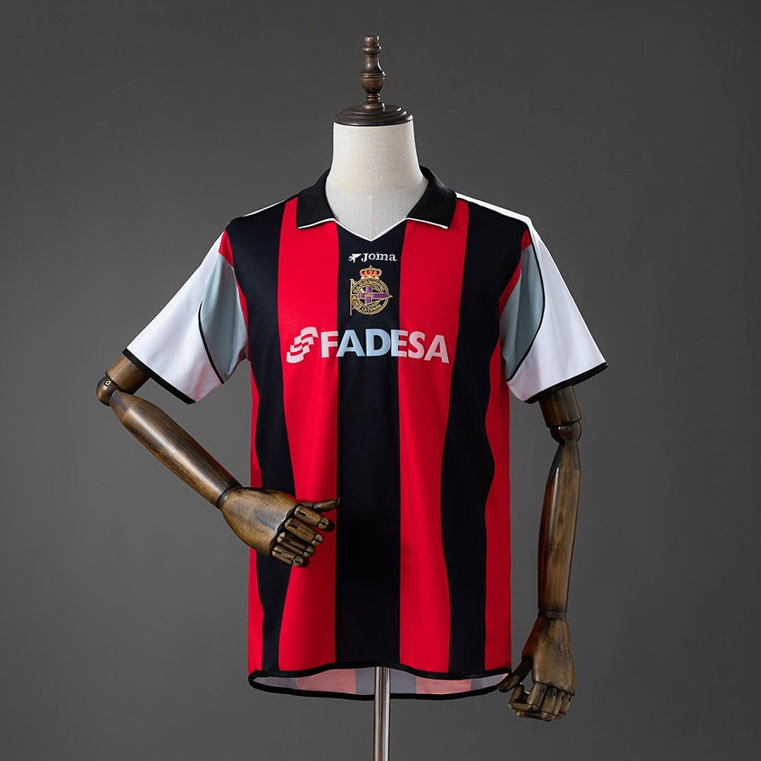 Camisa Retrô Deportivo de La Coruna Away Xxl6 01/02
