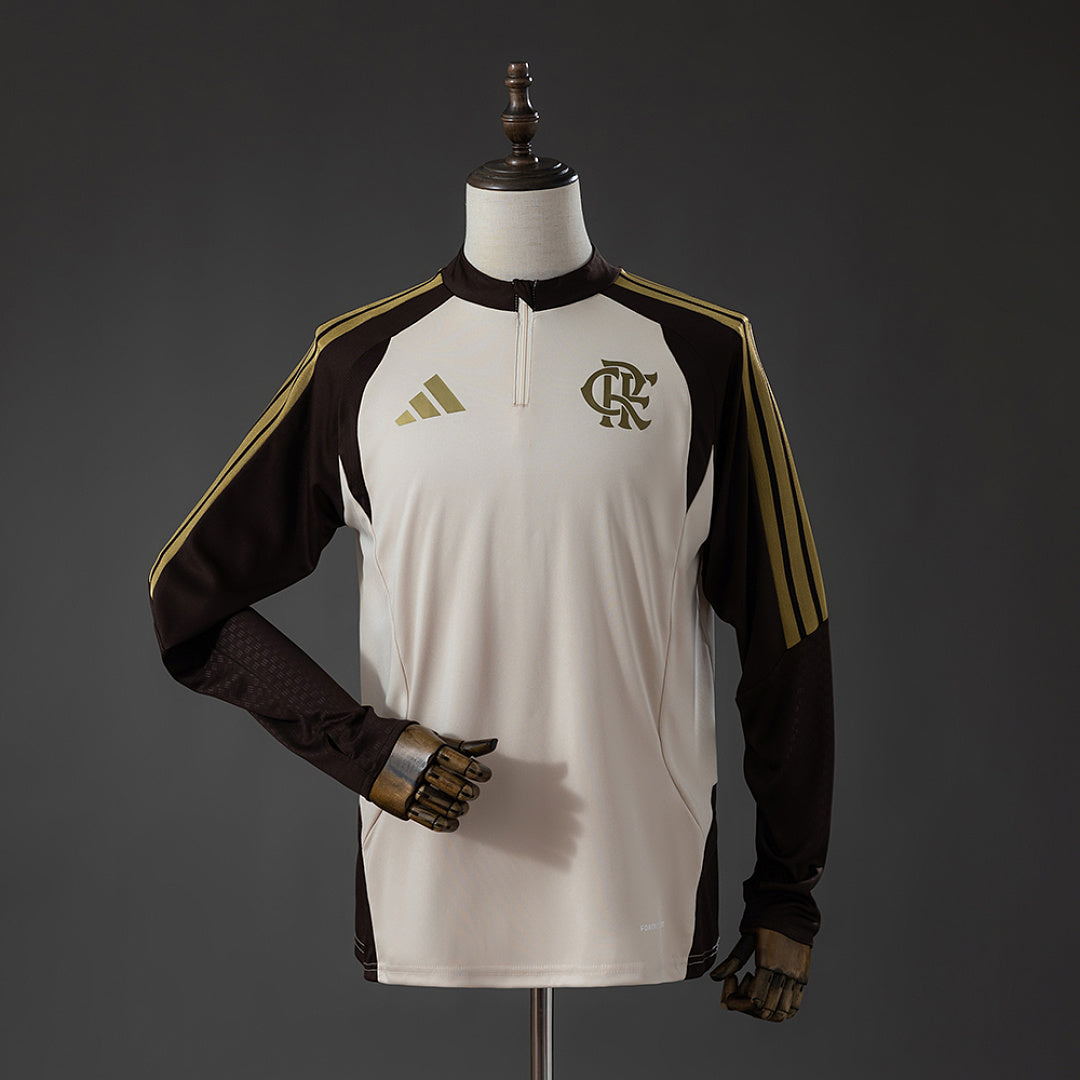 Camisa Flamengo Treino Manga Longa 26/27