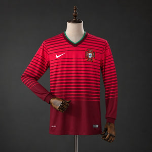 Camisa Portugal Retrô Manga Longa 2014