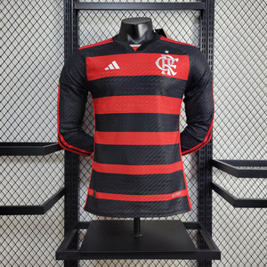 Camisa Flamengo Home Manga Longa Jogador