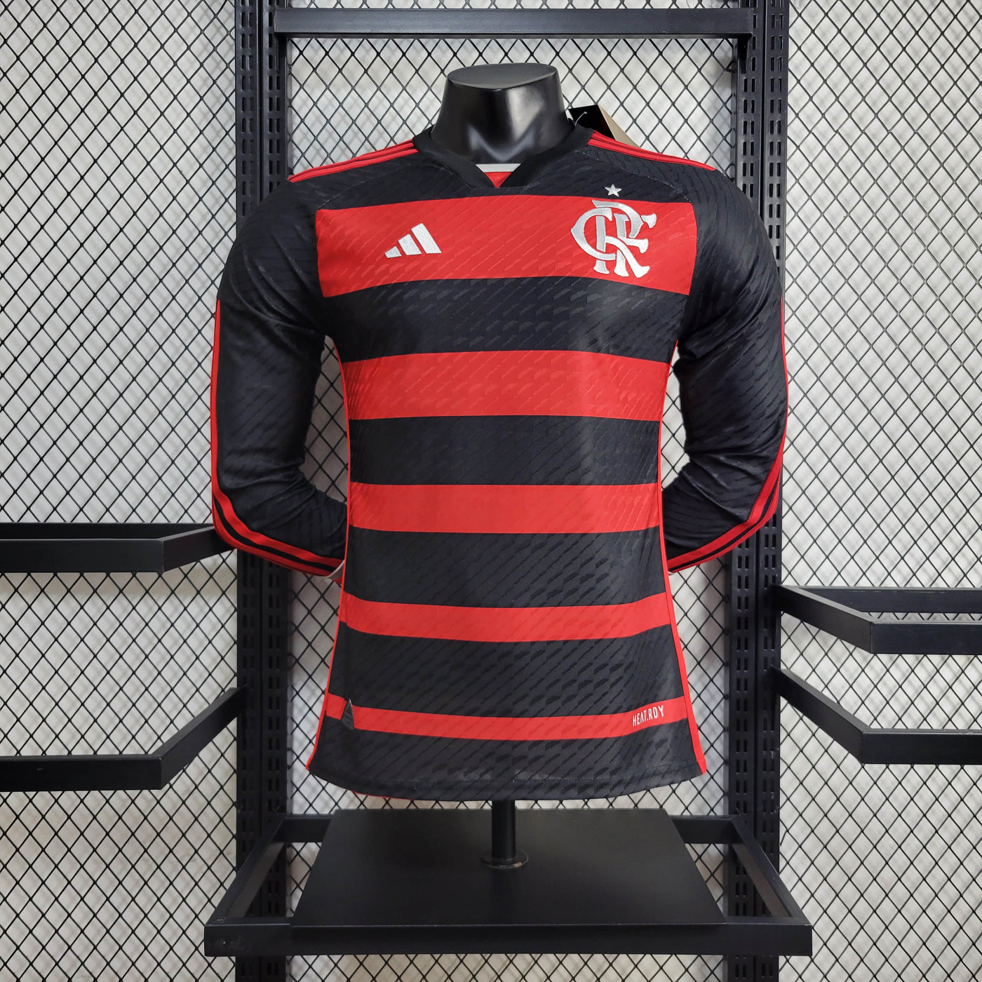 Camisa Flamengo Home Manga Longa Jogador 24/25