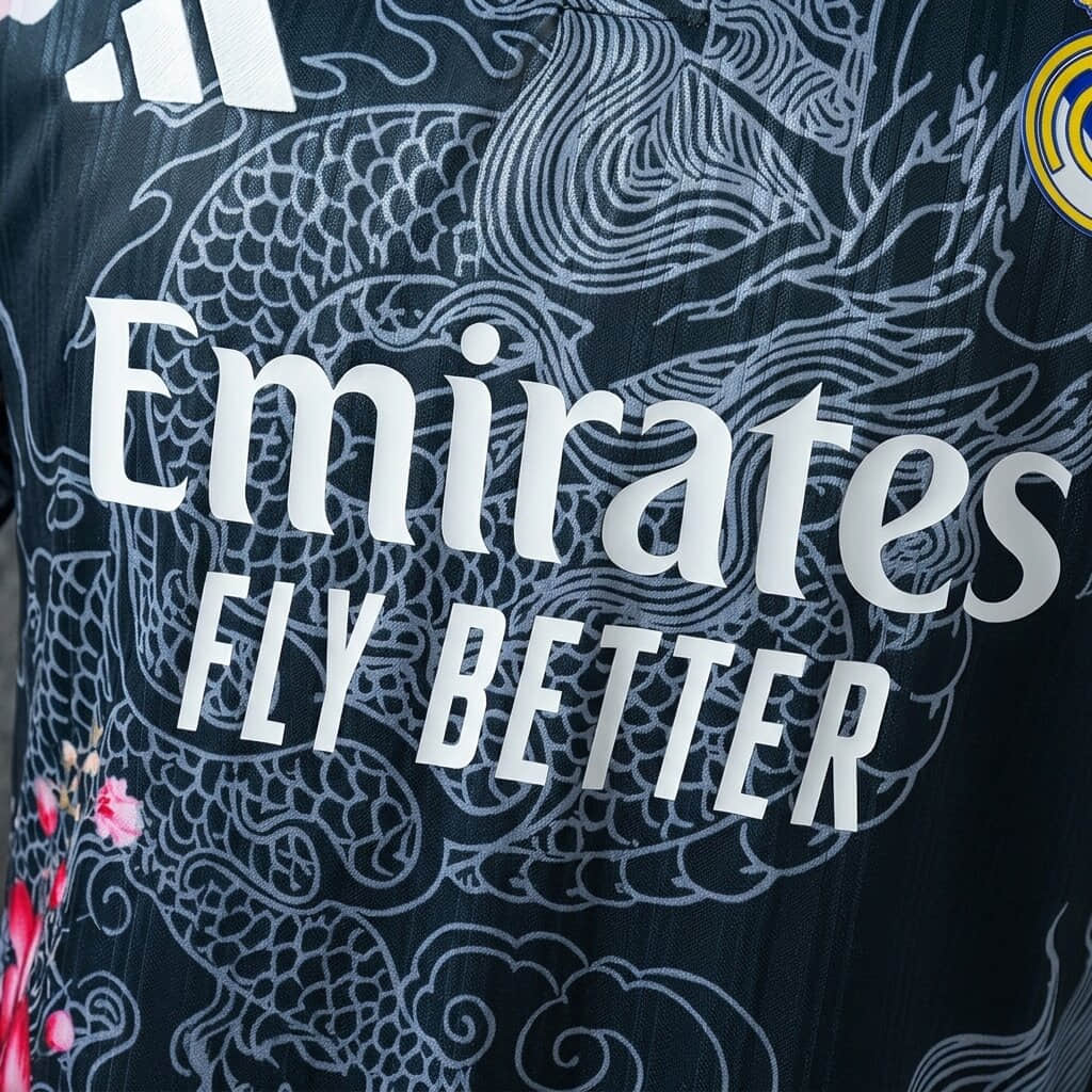 Camisa Real Madrid Preta 25/26