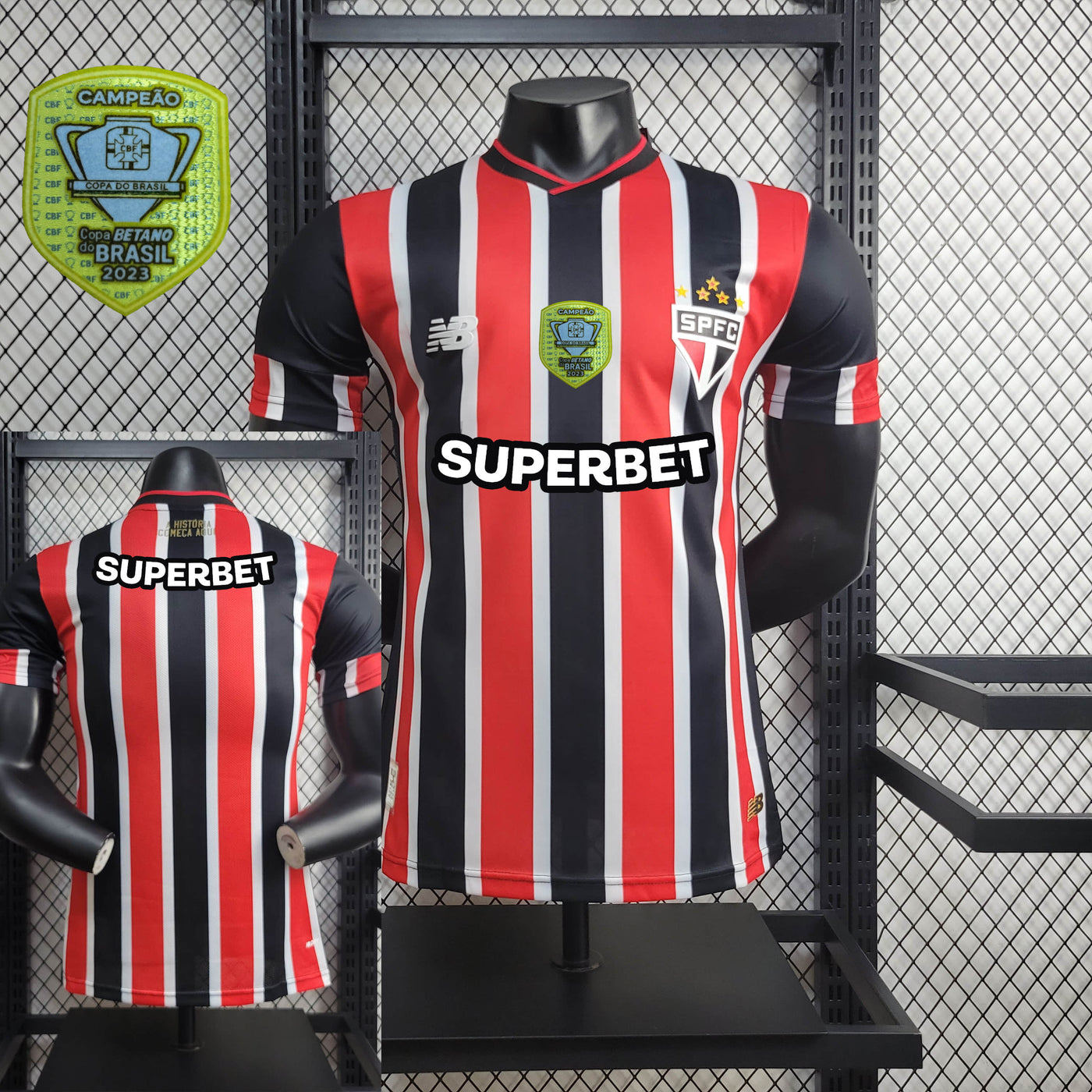 Camisa São Paulo Away Jogador 24/25