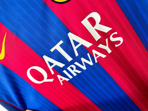 Camisa Barcelona Retrô Manga Longa 16/17