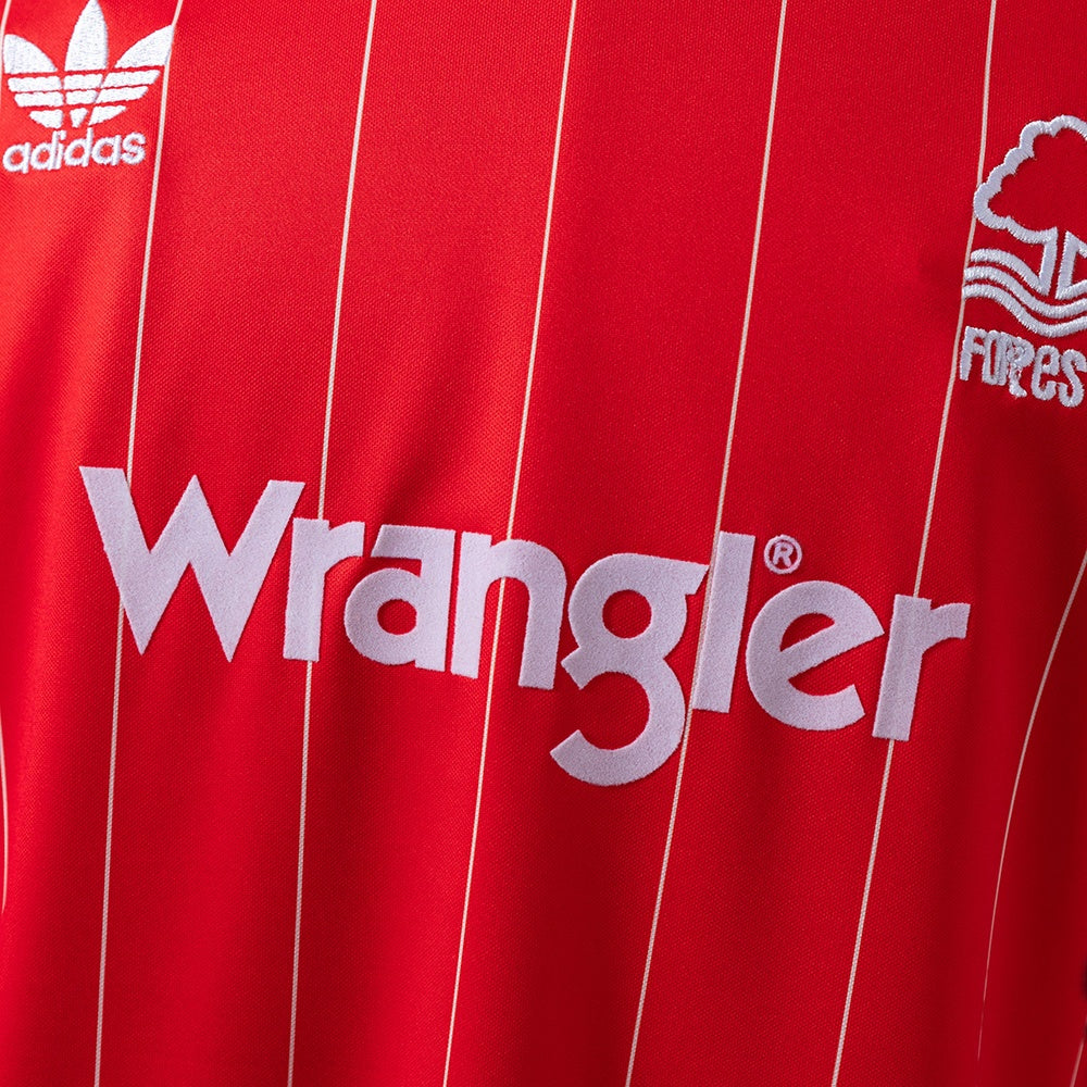 Camisa Nottingham Forest Retrô Manga Longa 82/84
