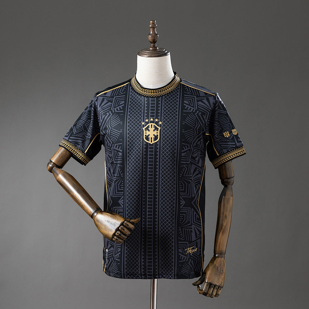 Camisa Brasil Preta 26/27