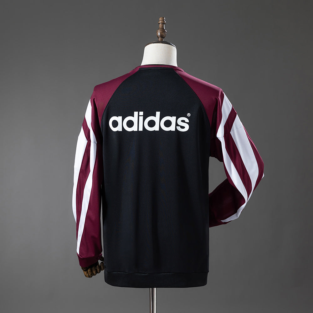 Camisa Newcastle United Retrô Manga Longa 95/96
