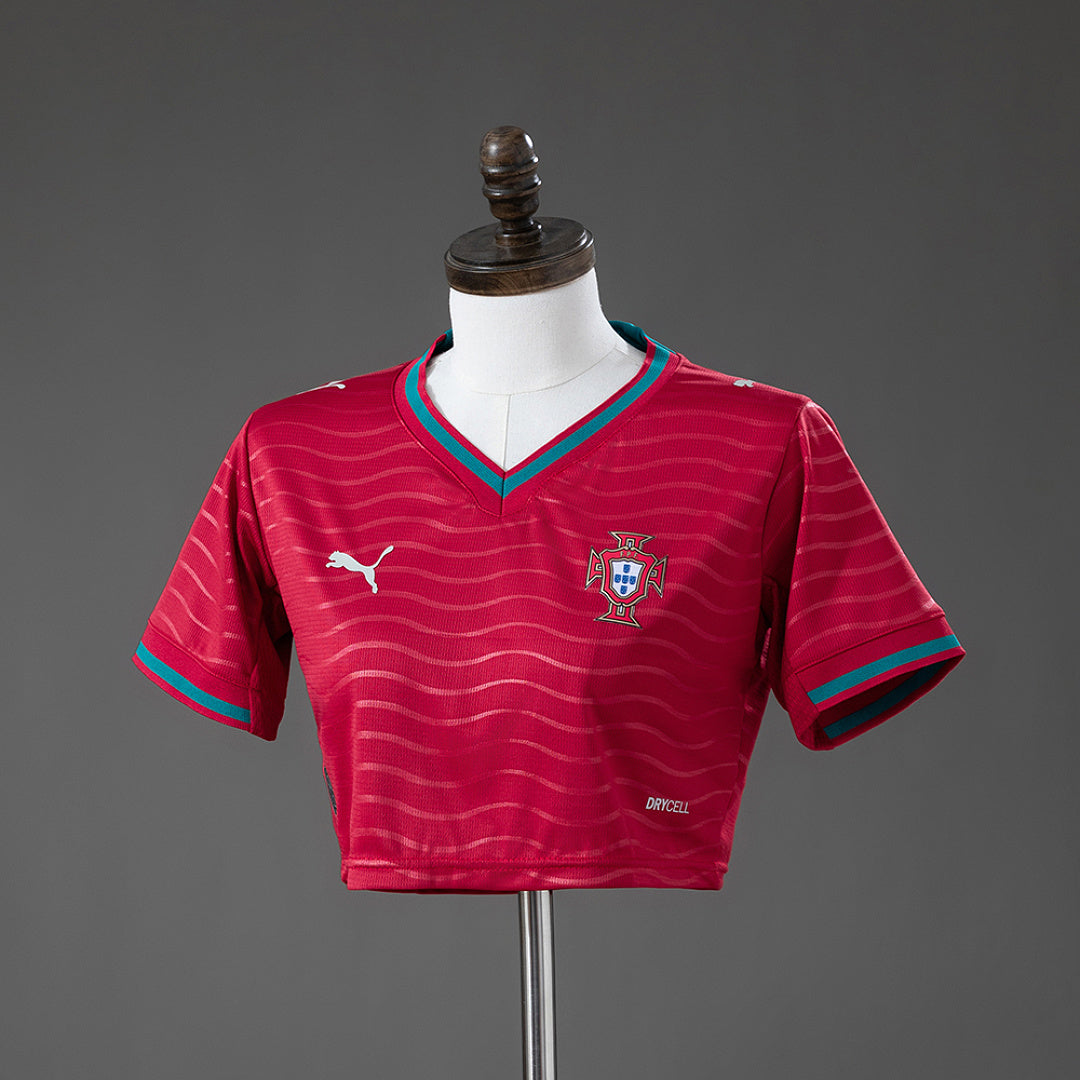Camisa Portugal Home 2026 Feminina