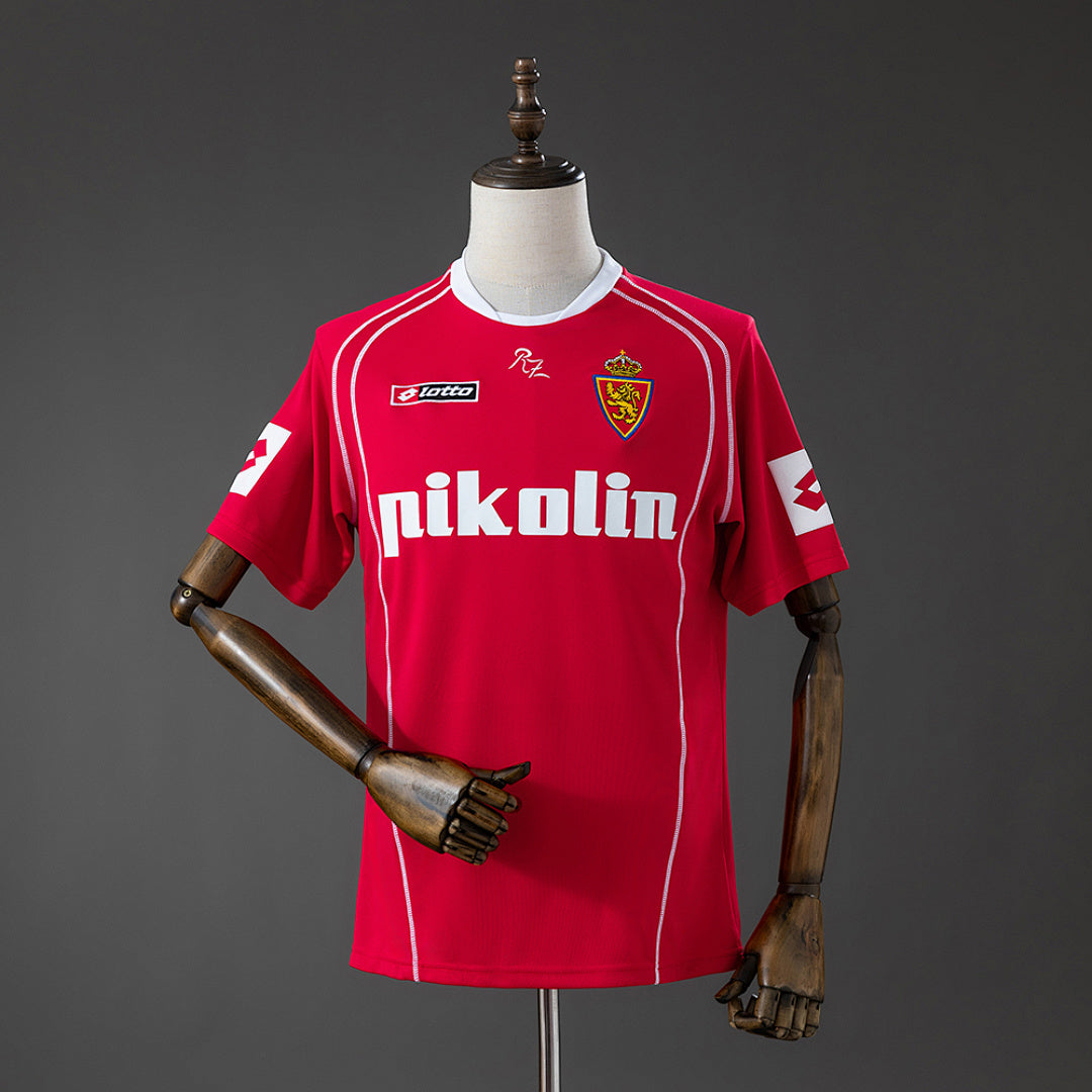 Camisa Zaragoza Away Retrô 4xl8 04/05